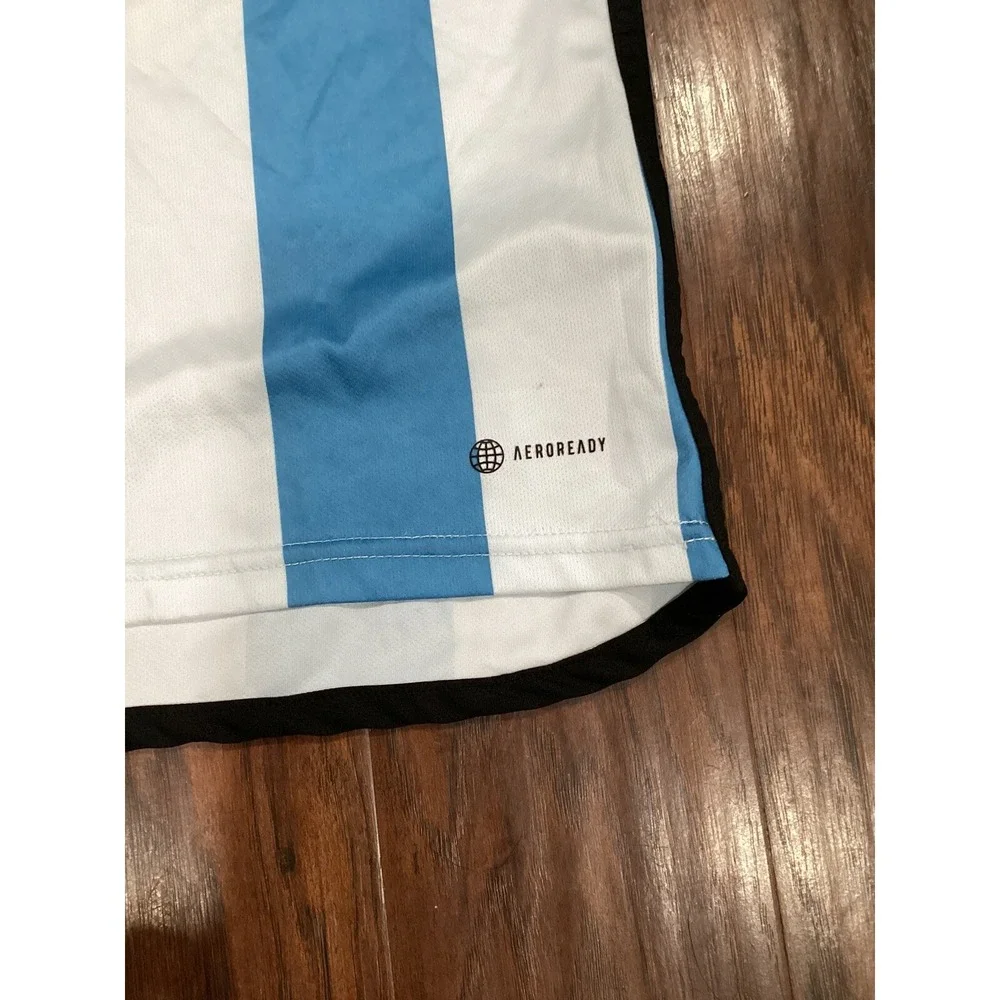 Argentina Home Worl Cup 2022 Size M Messi #10 Jersey